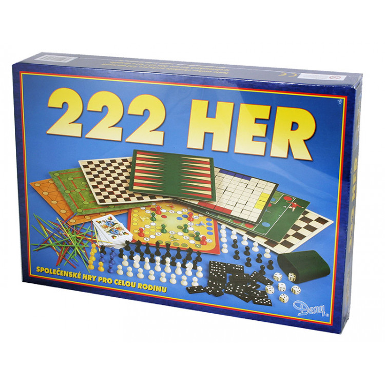 Spoločenská hra - 222 hier